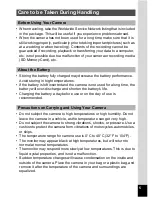 Preview for 7 page of Pentax Optio LS 465 Operating Manual