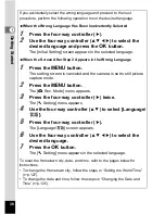 Preview for 40 page of Pentax Optio LS 465 Operating Manual