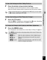 Предварительный просмотр 51 страницы Pentax Optio LS 465 Operating Manual