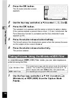 Предварительный просмотр 70 страницы Pentax Optio LS 465 Operating Manual