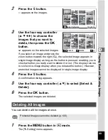 Предварительный просмотр 101 страницы Pentax Optio LS 465 Operating Manual