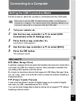 Preview for 139 page of Pentax Optio LS 465 Operating Manual