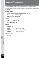 Preview for 162 page of Pentax Optio LS 465 Operating Manual