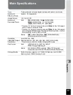 Preview for 163 page of Pentax Optio LS 465 Operating Manual