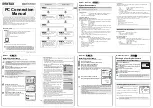 Pentax Optio M20 Connection Manual preview