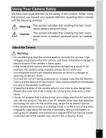 Preview for 3 page of Pentax Optio M30 Operating Manual