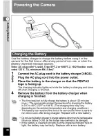 Preview for 22 page of Pentax Optio M30 Operating Manual