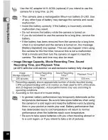 Preview for 24 page of Pentax Optio M30 Operating Manual