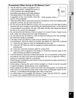 Preview for 29 page of Pentax Optio M30 Operating Manual