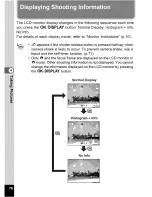 Preview for 78 page of Pentax Optio M30 Operating Manual