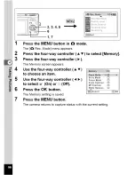 Preview for 98 page of Pentax Optio M30 Operating Manual