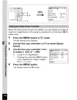 Preview for 112 page of Pentax Optio M30 Operating Manual