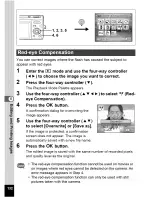 Preview for 134 page of Pentax Optio M30 Operating Manual