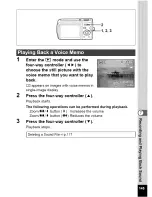 Preview for 147 page of Pentax Optio M30 Operating Manual