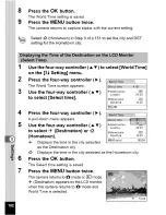 Preview for 154 page of Pentax Optio M30 Operating Manual