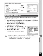 Preview for 161 page of Pentax Optio M30 Operating Manual