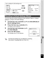 Preview for 163 page of Pentax Optio M30 Operating Manual