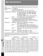 Preview for 176 page of Pentax Optio M30 Operating Manual