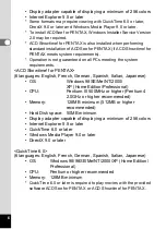 Preview for 8 page of Pentax Optio Optio X Connection Manual