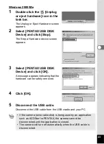 Preview for 25 page of Pentax Optio Optio X Connection Manual