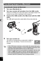 Preview for 26 page of Pentax Optio Optio X Connection Manual