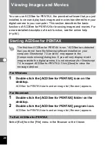 Preview for 28 page of Pentax Optio Optio X Connection Manual