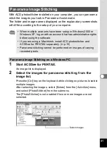 Preview for 43 page of Pentax Optio Optio X Connection Manual