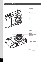 Предварительный просмотр 22 страницы Pentax Optio RX18 Operating Manual