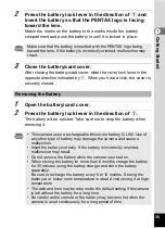 Preview for 37 page of Pentax Optio RX18 Operating Manual