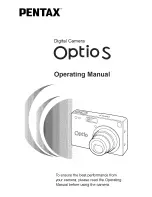 Preview for 1 page of Pentax OPTIO S Operating Manual