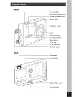 Preview for 11 page of Pentax OPTIO S Operating Manual