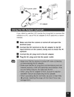 Preview for 17 page of Pentax OPTIO S Operating Manual