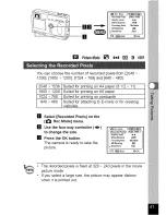 Preview for 43 page of Pentax OPTIO S Operating Manual