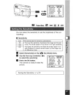 Preview for 49 page of Pentax OPTIO S Operating Manual