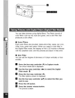 Preview for 62 page of Pentax OPTIO S Operating Manual