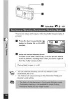 Preview for 70 page of Pentax OPTIO S Operating Manual