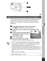 Preview for 75 page of Pentax OPTIO S Operating Manual