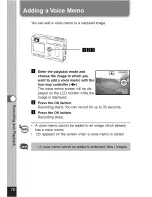 Preview for 80 page of Pentax OPTIO S Operating Manual