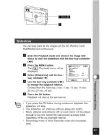 Preview for 85 page of Pentax OPTIO S Operating Manual