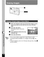 Preview for 86 page of Pentax OPTIO S Operating Manual