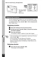 Preview for 122 page of Pentax OPTIO S Operating Manual