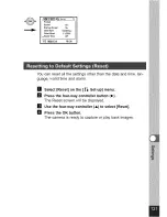 Preview for 123 page of Pentax OPTIO S Operating Manual