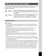 Preview for 3 page of Pentax Optio S40 - Optio S40 4MP Digital Camera Operating Manual