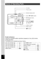 Preview for 14 page of Pentax Optio S40 - Optio S40 4MP Digital Camera Operating Manual