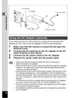 Preview for 18 page of Pentax Optio S40 - Optio S40 4MP Digital Camera Operating Manual