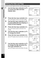 Preview for 26 page of Pentax Optio S40 - Optio S40 4MP Digital Camera Operating Manual