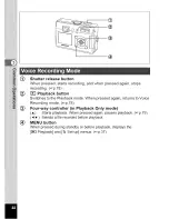 Preview for 34 page of Pentax Optio S40 - Optio S40 4MP Digital Camera Operating Manual