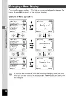 Preview for 38 page of Pentax Optio S40 - Optio S40 4MP Digital Camera Operating Manual