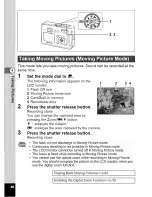 Preview for 48 page of Pentax Optio S40 - Optio S40 4MP Digital Camera Operating Manual