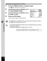 Preview for 52 page of Pentax Optio S40 - Optio S40 4MP Digital Camera Operating Manual